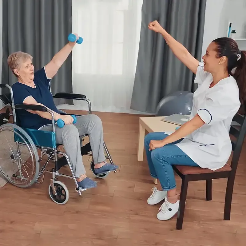 Residents enjoying activities